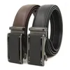 B￤lten Lannyqveen Men Automatic Buckle Belt Pu Leather for Man Ratchet Fashion