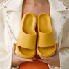 Pair Home Soft Slippers Thick Sole Anti Slip Eva Indoor Shoes Flat Slips Men Women Beach Ourdoor Light Flip flops Plus Size 45 J220716