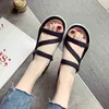 Femmes En Plein Air Casual Plage Sandales Fond Mou Plat Femme Creux Confort Chaussures Commerce Extérieur Dames Talons Maison Pantoufles J220716