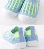 Första Walkers Shoes Baby Girl Boy Children Classic Sneakers Anti-Slip för Summer Autumn Cotton Soft-Soled 0-3 år 221122