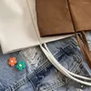 쇼핑 가방 1pc 대용량 일본 패션 INS 캔버스 가방 어깨 어깨 여성 대학 학생 수업 휴대용 용품