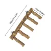 Altre forniture per uccelli Trespoli Naturale Pappagallo Persico Stand Arrampicata in piedi Rami Giocattolo Gabbia masticabile Accessori per piccoli pappagallini 221122