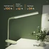 Masa lambaları Çift Kafa LED Masa Lambası Göz Koruma USB Şarj Okuma Işık Dönebilir Dokunmatik Anahtar 3modlar Yatak Odası Başucu için Işıklar
