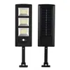 LED Solar Street Lamp Outdoor Wall Light 3 Lighting Mode IP67 With Remote Control Security Lighting for Garden Patio Path 144COB