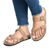 Sandalen Flip Flop Schnalle Schuhe Mädchen Muticolor Offene Spitze Regenbogen Plattform Frauen Casual Strand