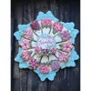 Backformen KENIAO Flower Floral Plate Ausstecher-Set für Muttertag – 9 Stück Keks-Brot-Formen aus Edelstahl von Janka 221122