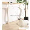 Cat Toys Teaser Cat Toy Interaction Intelligence Elektronisk lyftkula Katter Dog Toys Pet Supplies Drop Delivery Home Garden DHLFK