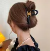 Bayanlar Pençe Kelepçesi Lüks Saç Scrunchie Tasarımcı Kafa Bandı Moda Saç Çene Klipleri Marka Kelepçeleri Bayan Parti Aksesuarları Saç Band