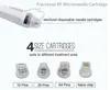 Tillbehör Guldkassettfraktionering RF Microneedle 10/25/64/Nano Pin Head Microneedling Micro Needle Machine Catroner Tips Skin Lyftande anti -sträckmärken