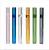 109mm shed glass pipe nozzle glass suction transparent straight hookah accessories