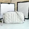 Bolsas de câmeras Marmont Designer Mulheres Bolsas de ombro de Bolsa de ombro de luxo Mini Pochette Woman Busses