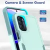 Rugged Armor Bumper Stand Case Cover For Motorola Moto G Pure G Stylus2021 Shcokproof Protective Shell B200