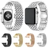Inteligentne paski Siedem koralików Bransoletka ze smokiem Wzorzyste ogniwo łańcucha Fit iWatch 8 7 6 5 4 SE Pasek do Apple Watch Series 38/40/41mm 42/44/45mm Watchband
