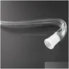 Rökande rör Glass Jhook Adapter Creative Style J Hooks Pipe Joint Storlek 14.4mm 18mm Kvinna 3092 T2 Drop Delivery Home Garden HouseH DHHSE