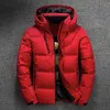 Herren Daunenparka Männer Jacke Mantel Winter Warm Lässig Herbst Stehkragen Puffer Dicker Hut Weiße Ente Parka Männlich WinterDown mit Kapuze 221122