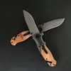 Wooden Handle Liome X50 Folding Knife Outdoor Camping Multifunctional Tactical Survival Security Defense Pocket Knives