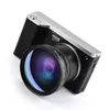 Digitale camera's 4 inch camera ultra HD 24 miljoen pixel 1080p 12x optische zoom mini single ips persscherm slr