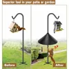 Other Pet Supplies 40cm Squirrel Flapper Professional Galvanized Steel Prevents Stealing Squirrel Baffle for Bird Feeder Black 221122