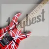 logo lvybest decalcomania speciale per chitarra elettrica a forma progettata sulla parte superiore della chitarra rosa. ponte galleggiante e pickup di qualità