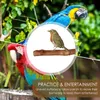 Other Pet Supplies 4pcs Bird Perch Parakeet Toys Set Cage Accessories Standing Stick 221122