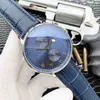 Mężczyźni zegarki I-WC Mechanical Watch Portugalskie Siedem Trendów Moda Real Belt Automatyczne puste wodoodporne w pełni Kav5