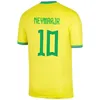 2022 maglia da calcio Camiseta de futbol mondo 2023 coppa PAQUETA NERES COUTINHO braZILS maglia da calcio FIRMINO JESUS MARCELO PELE brasil 22 23 Kit completi Uomo Bambini adulto