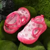 First Walkers 1-3Y baby summer shoes Mesh soft TPR sole sandals yellow pink Leopard first step for toddlers casual 221122