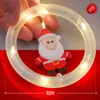 Decorações de Natal LED Holiday Light Lamp Room Garland Ano String Lights Acessórios Papai Noel 221122