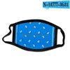 Designer Masks Custom Bandanna Face Mask Kids Fashion Facemask Double Layer Cashew Nuts Cloth Masks Children Adts Mascarilla Reusabl Dhuqb