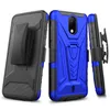 3-in-1-PC-TPU-Holster-Telefonhülle für ATT Motivate 2 Calypso Debut Smart Blu G91 Fusion Z 5G Alcatel Alex 5004R