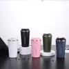 Mugs 380ML500ML Thermos Flask Double Wall Stainless Steel Coffee Thickened Big Car Travel Thermo Cup For Gigs 221122