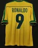 1998 maillots de football du Brésil à domicile 2002 chemises rétro Carlos 1988 2000 1957 2010 Romario Ronaldo Ronaldinho 2004 camisa de futebol 1994 Brésil RIVALDO ADRIANO