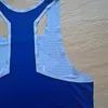 Herentanktops Italia National Team Man Fast Running Net Ademende Vest Speed ​​Professional Atleet Track Field Singlet aanpasbaar 221122