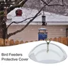 Outros suprimentos para animais de estimação Dome Protetive Bird Rain Cover Guard Proof Baffle 221122