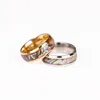 Cluster Rings Pearl Shell Gold Sliver Color Stainless Steel For Women Man Noble Ring High Quality Fashion Jewelry 2022