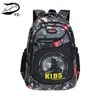 Plecaki Fengdong Bags w szkole podstawowej dla chłopców Waterproof Bookbag Camufak Plecak Kids Satchel Student Boy 221122