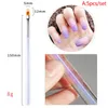 Nail Art Kits 1/5pc Carving Drawing Line Brush UV Gel Set Gradient Pen DIY