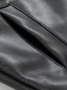 メンズレザーフェイクマウロカルディ春秋クールクールな贅沢ショートブラックソフトライトパックジャケットメンジッパーカジュアルメンズジャケットとコートファッション221122