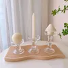 Candle Holders Glass For Birthday Decoration Decorative Wedding Centerpieces Table Candlestick Stand