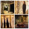 سلاسل عيد الميلاد أكاليل LED الأضواء سلسلة الأضواء الجنية للمنزل حديقة حفل زفاف حفلة في الهواء الطلق ديكور ديكور هدايا السنة