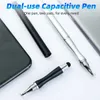 Stylet 2 en 1 pour Smartphone, tablette, dessin, crayon capacitif, écran Mobile Android, Note, stylo tactile, pour iphone 6 7 11 12