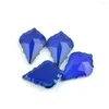 Chandelier Crystal Dark Blue 38mm/50mm/63mm/76mm Glass Hanging Pendant For Lamp Part