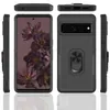 Для TCL T Mobile Revvl 6 Case с кольцевой подставкой для магнитной ударной бамперной бамперной амортизатором.