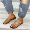 Cootelili 2020 Kapcie kobiety serpentynowe buty Flats Summer Kobiet Kapcie mody Dekoracja diamentów Kapcie SLIPNE ON BASIC J220716