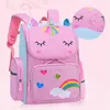 Mochilas Escuela Niñas Bolsa de libros Diseño de arco iris Chica linda Mochila 3D Mochila para niños Mochila para niños 221122