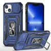 Étuis de Protection d'appareil photo pour Iphone, compatible modèles 15, 14, 13, 12, 11, Mini Pro Max, X, XR, XS, 8, 7 Plus, armure, antichoc, avec fenêtre, avec anneau de téléphone