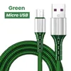 5A USB 유형 C 마이크로 USB 케이블 1m/1.5m 빠른 충전 케이블 전화 Quick Charger Samsung S20 Huawei Xiaomi Data Cable