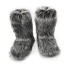 Buty średnie wełniane buty Antiskid Snow 2022 Zimowe nowe pluszowe ciepłe buty 221109