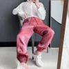 Men's Tracksuits Men Holographic Bling Reflective Pants Summer Draped Silk Thin Soft Quick Dry Pants Dance Party Singer Punk Hip Hop Trousers 221122