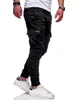 Chándales para hombre, pantalones para hombre, moda fina, informal, para correr, ropa de calle, pantalones multibolsillos de carga, pantalones deportivos para gimnasio, pantalones de chándal para hombre 221122